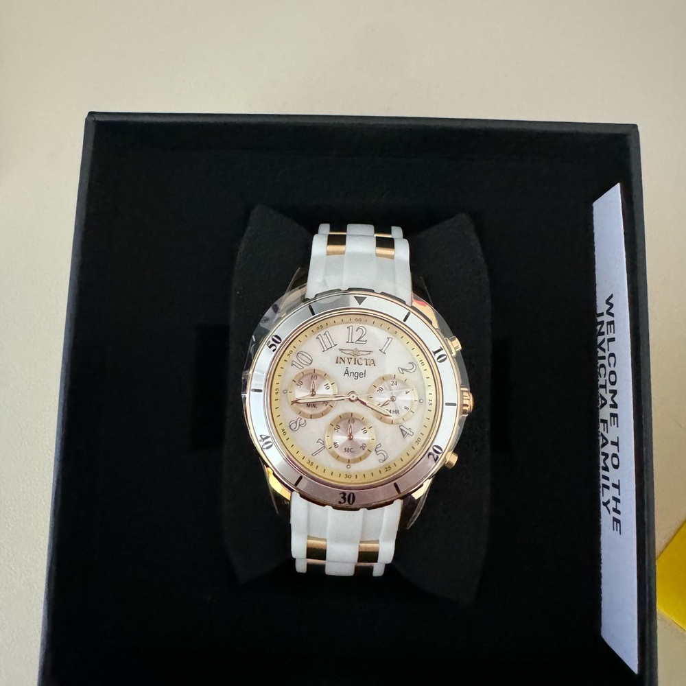 Invicta Yellow Box with Logo